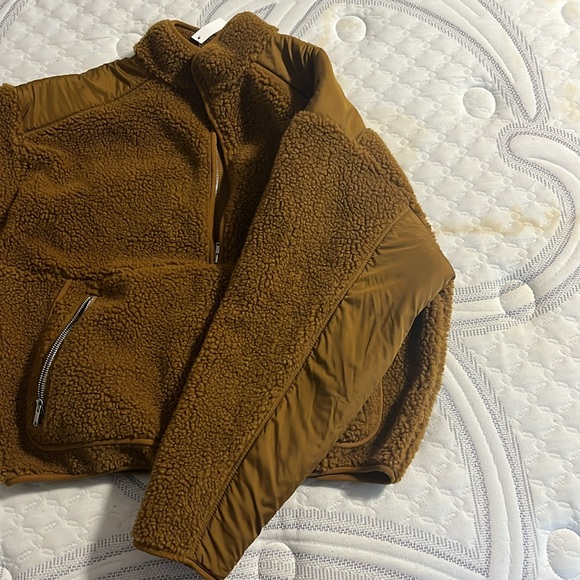 Madewell Sherpa Half-Zip Pullover - Picture 2 of 3